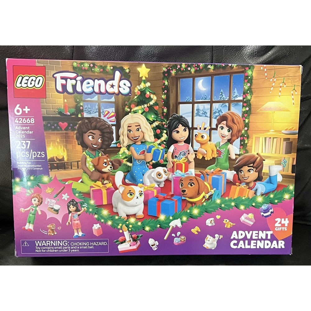 LEGO Friends Advent Calendar 2025 (42668) Holiday Set – 237pcs, New Sealed